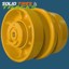 CAT CTL Triple Flange Bottom Roller 304-1890